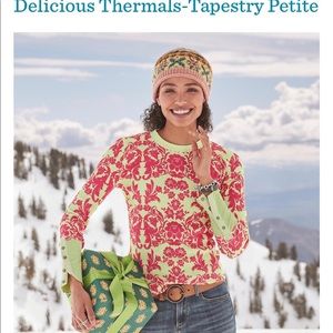 Delicious Thermals-Tapestry Petite M NWOT